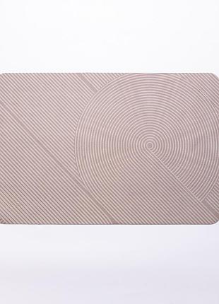 Коврик универсальный диатомитовый spiral 58*38 см прямоугольный yiwu hp-42-124