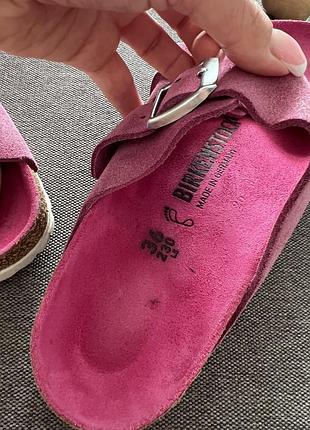 Рожеві birkenstock 10