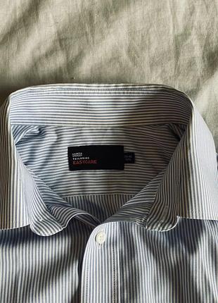 Чоловіча сорочка marks&spencer у смужку