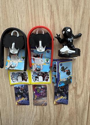Іграшкові фігурки для хлопчиків kinder joy spider-man, пластик