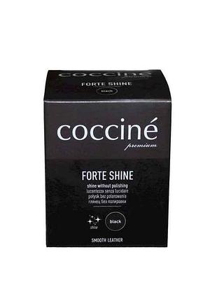 Крем для обуви forte shiine ком. для очистки, 50мл черный тм coccine