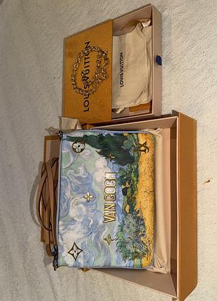 Клатч жіночий louis vuitton van gogh 6