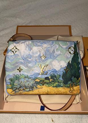 Клатч жіночий louis vuitton van gogh 2