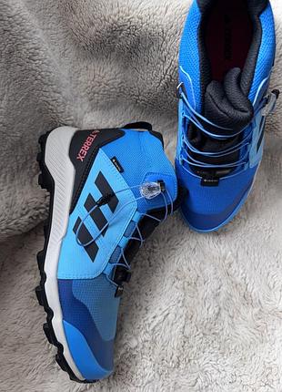 Черевики для хлопця adidas terrex сині