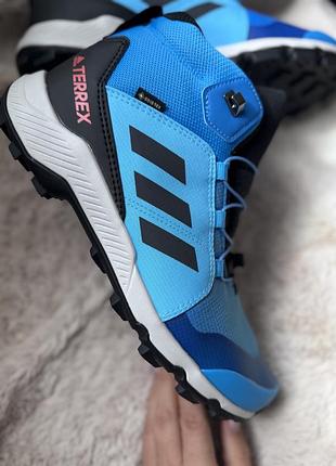 Черевики для хлопця adidas terrex сині 6