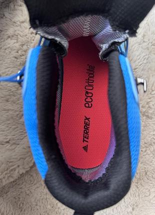 Черевики для хлопця adidas terrex сині 4