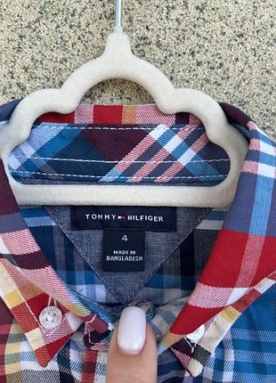 Сорочка tommy hilfiger оригінал 4 роки 5