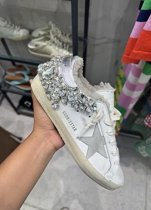 Кросівки golden goose shearling 3