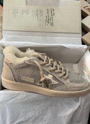 Кросівки golden goose shearling