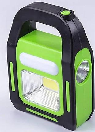 Лампа solar light sy-9707a-1 (cob + 3w led + tube)