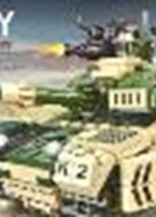 Конструктор дитячий військові танкі military tank