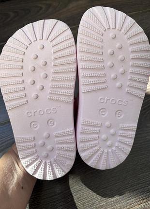 Босоніжки crocs c9 оригінал р.25-26 9