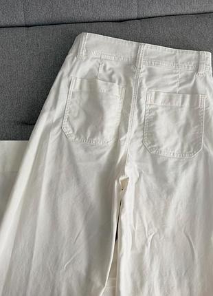 Брюки жіночі h&m білі 2