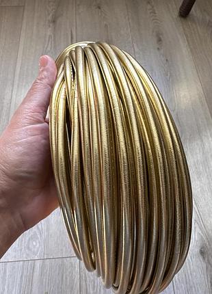Стильна сумочка золотава 5