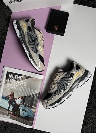 Жіночі кросівки asics gel-nyc w gtx beige black