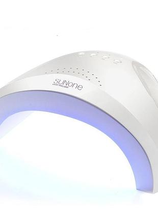 Лампа для ногтей sunone 48w uv/led white