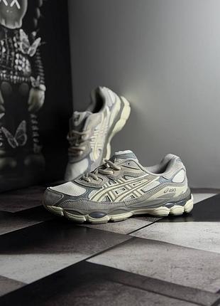 Asics gel nyc oyster grey 4