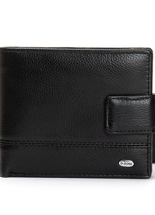 Podium кошелек classic мужской кожа dr. bond m9-1ck black