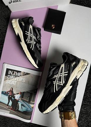 Asics gel-nyc w gtx black beige 2