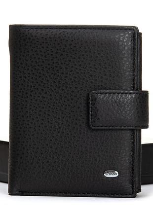 Podium кошелек classic мужской кожа dr. bond m24ck black