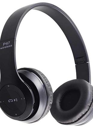 Навушники beats solo 2 p47 бездротові 4.1+edr wireless headphones bluetooth чорні