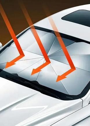 Парасолька автомобільна сонцезисна