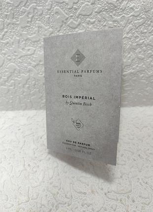 Пробник парфумованої води essential parfums bois impérial об’ємом 2 мл