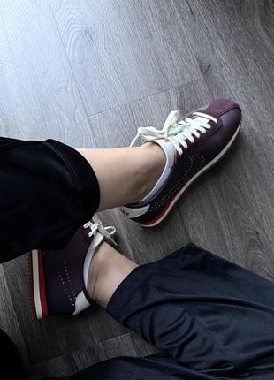 Nike cortez leather burgundy crush — лімітована колекція!