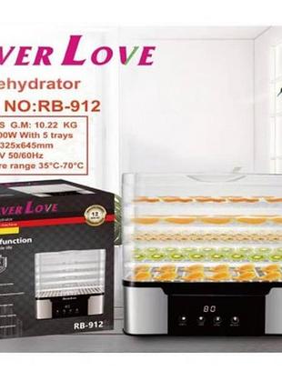 Електросушарка для овочів і фруктів silver love rb-912