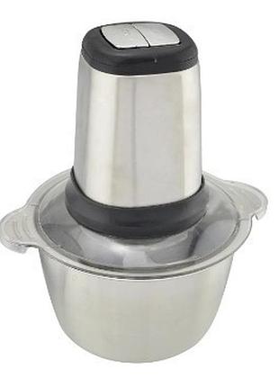 Блендер mixer stainless cooking молния метал кухонный измельчитель для мяса овощей и фруктов 2 л