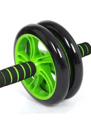 Колесо для пресса фитнес double wheel abs health abdomen round двойное