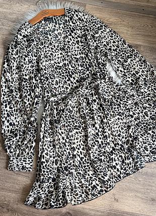 Стильна леопардова сукня, xl xxl 5