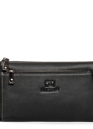 Podium сумка чоловіча барсетка шкіра bretton 3637-10 black
