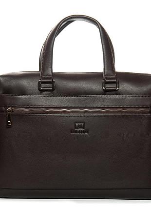 Podium сумка чоловіча портфель шкіра bretton 4028-1 brown