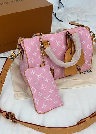 Сумка speedy 25 pink monogram 2
