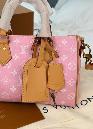 Сумка speedy 25 pink monogram 3