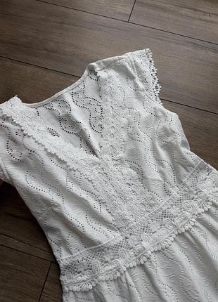 Сукня біла shein 3