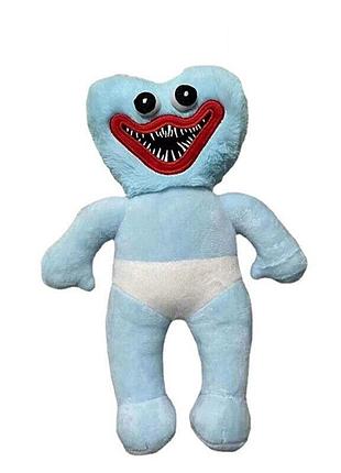 М'яка іграшка дитина huggy wuggy 32 см блакитний