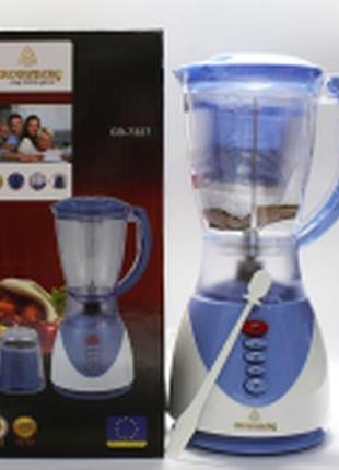 Стационарный блендер с измельчителем и кофемолкой 800вт crownberg cb-7327