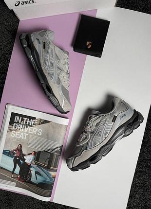 Жіночі кросівки asics gel-nyc w gtx light grey metallic