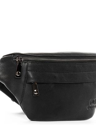 Podium сумка чоловіча на пояс шкіра bretton 8786-64 black