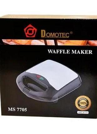 Вафельница domotec ms-7705 1000 ватт 6