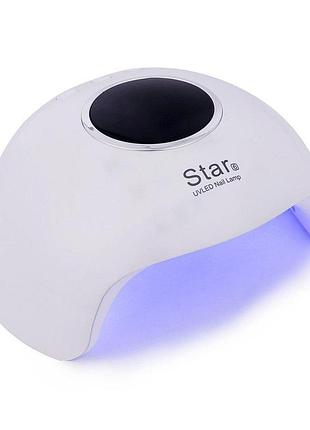 Лампа для ногтей sun star 28w led/uv white