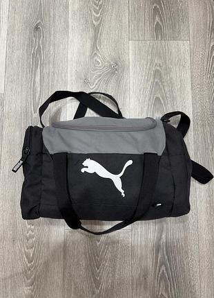 Сумка puma , у чорно-сірому кольорі , середній розмір