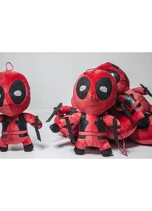 Мягкая игрушка герой deadpool 35см