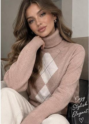 Отличный джемпер гольф пудрового цвета бренда bhs