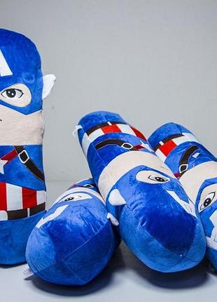 М'яка іграшка captain america батон 50см