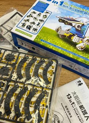 Робот-конструктор на солнечной батарее (educational solar robot kit 13-в-1) 2
