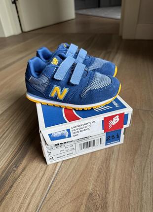 Кросівки для хлопчика new balance сині 24 розмір