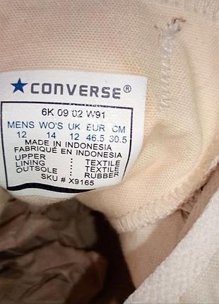 Продам кеды converse chuck tailor р.46.5 4